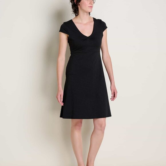 Toad & Co Rosemarie Dress, Medium, Red, good condition - Picture 6 of 6